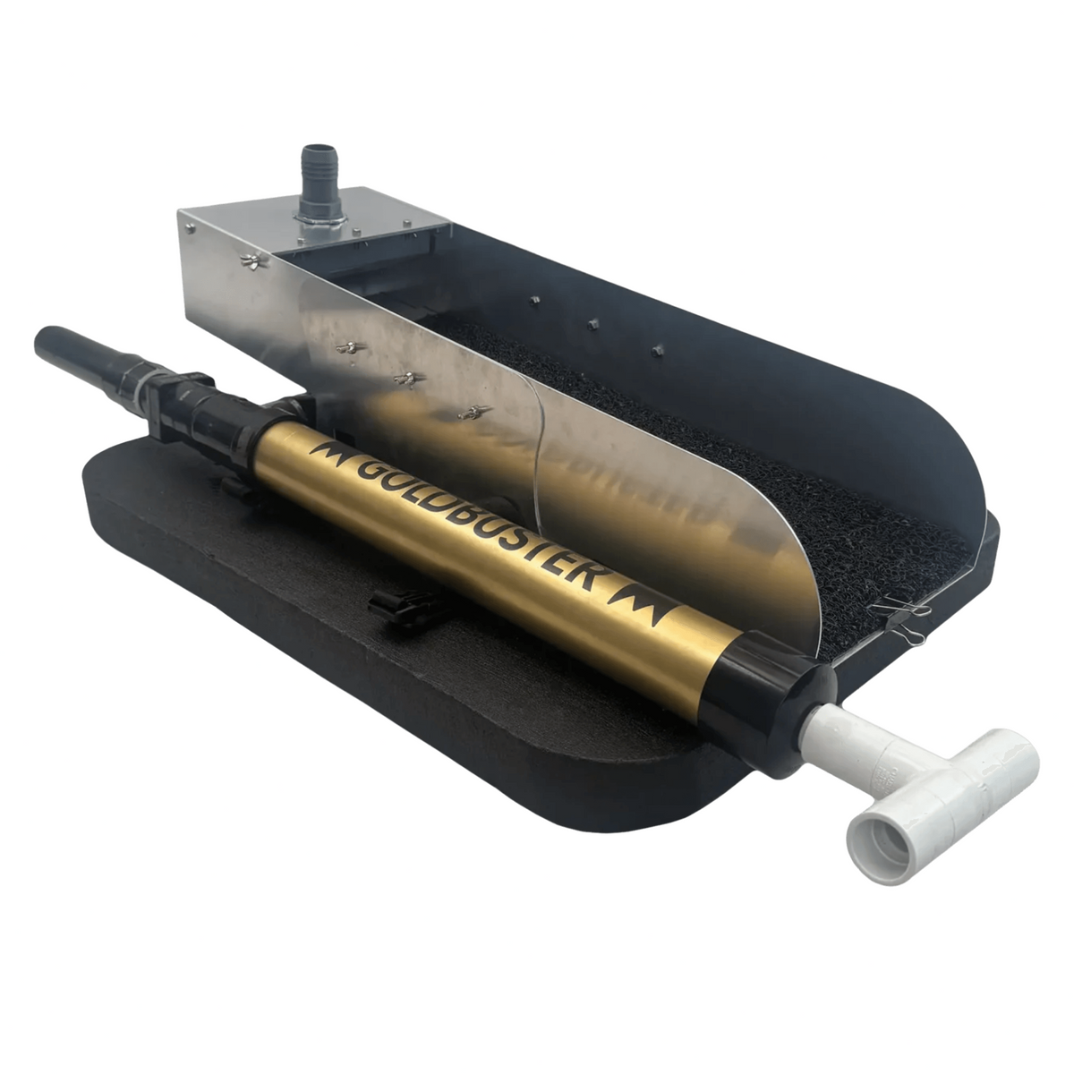 GoldBuster Floating gold dredge you can use just about anywhere