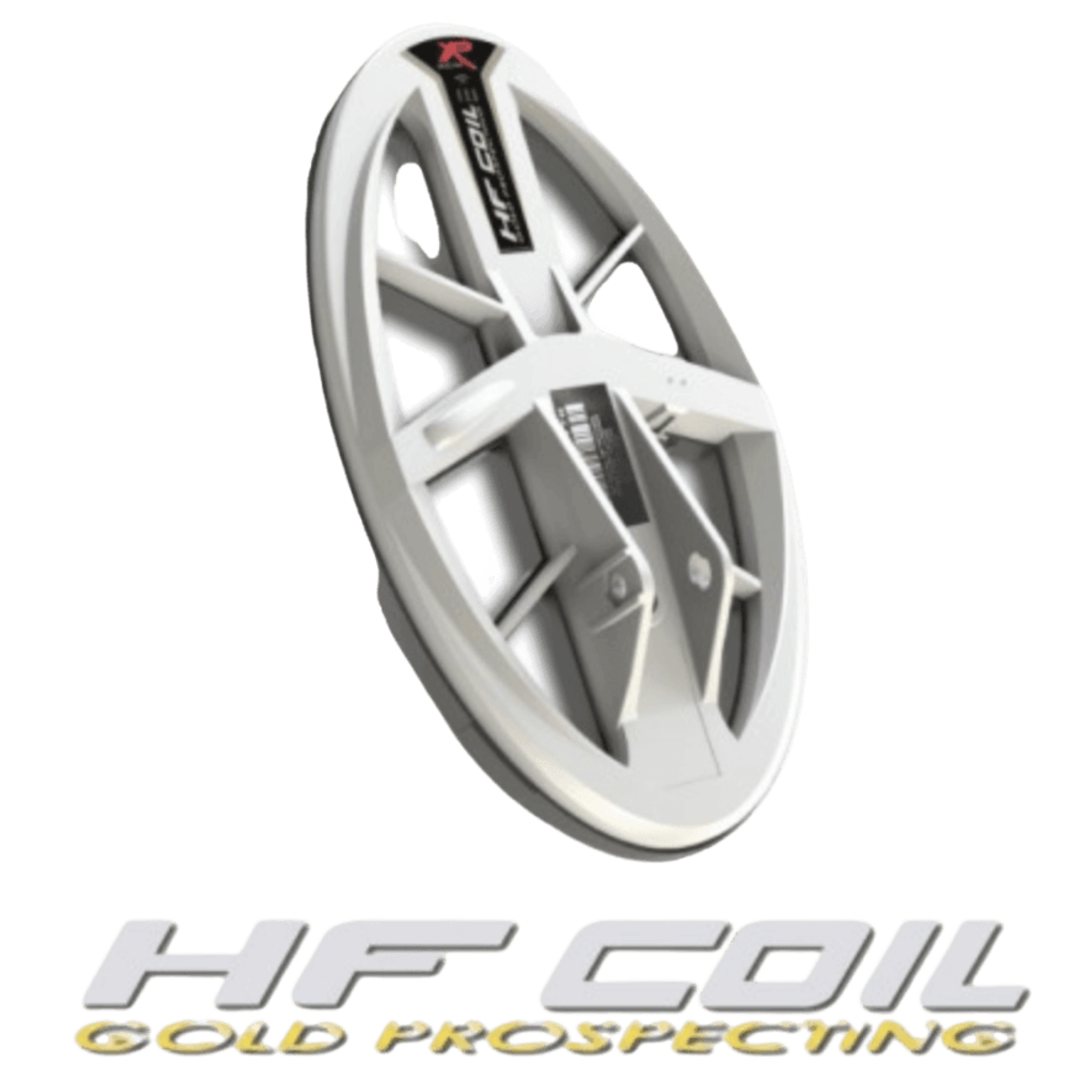 XP 24x13cm (9.5x5") HF Elliptical Coil with Coil Cover & Lower Stem