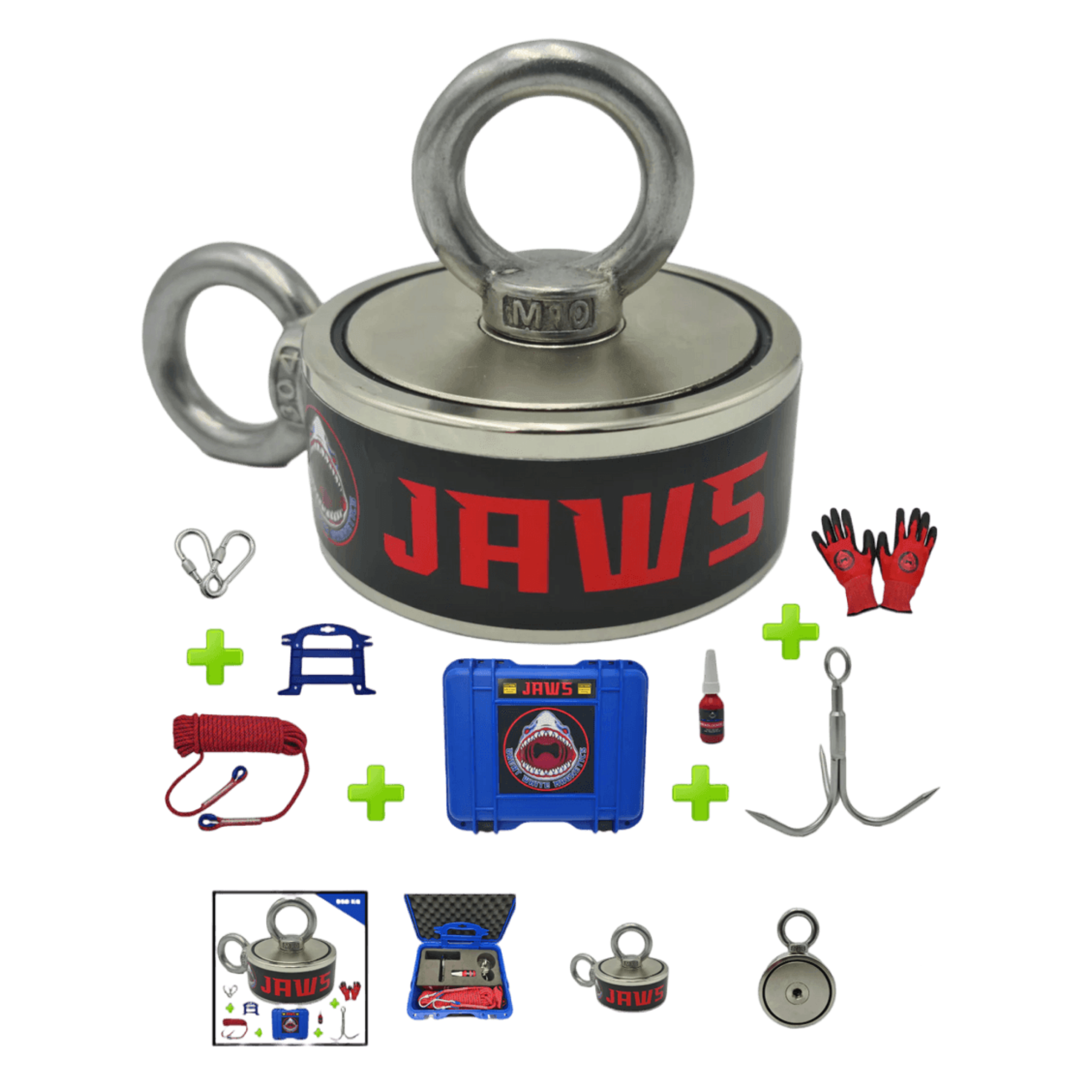 JAWS - 550Kg Deluxe Magnet Fishing Kit