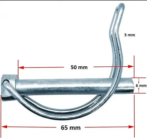 Quick-Release Shaft Locking Pin