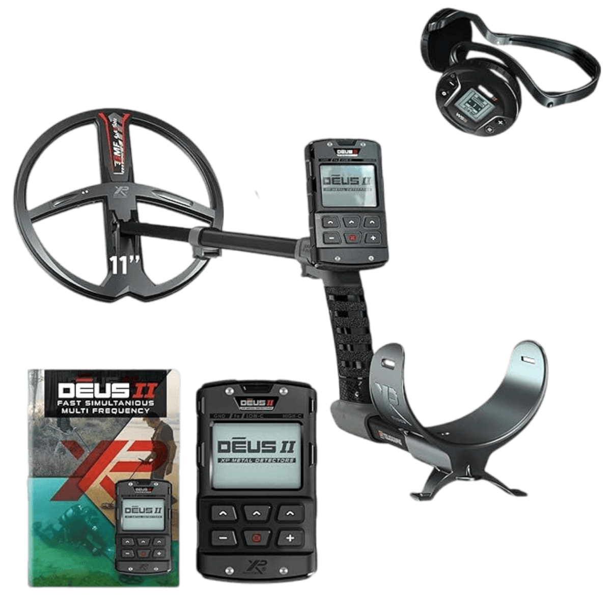 XP DEUS II With WS6 Headphones