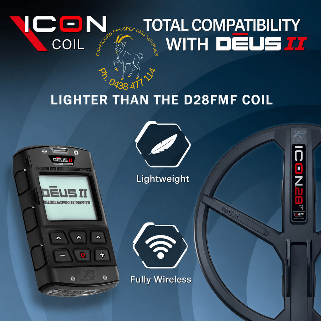 XP ICON 28cm FMF Coil (11") with Coil Cover & Lower Stem