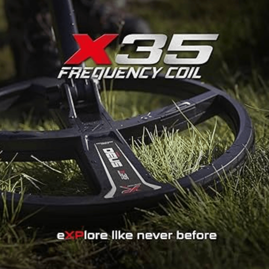 XP X35 22.5cm Search Coil (9") with Coil Cover & Lower Stem