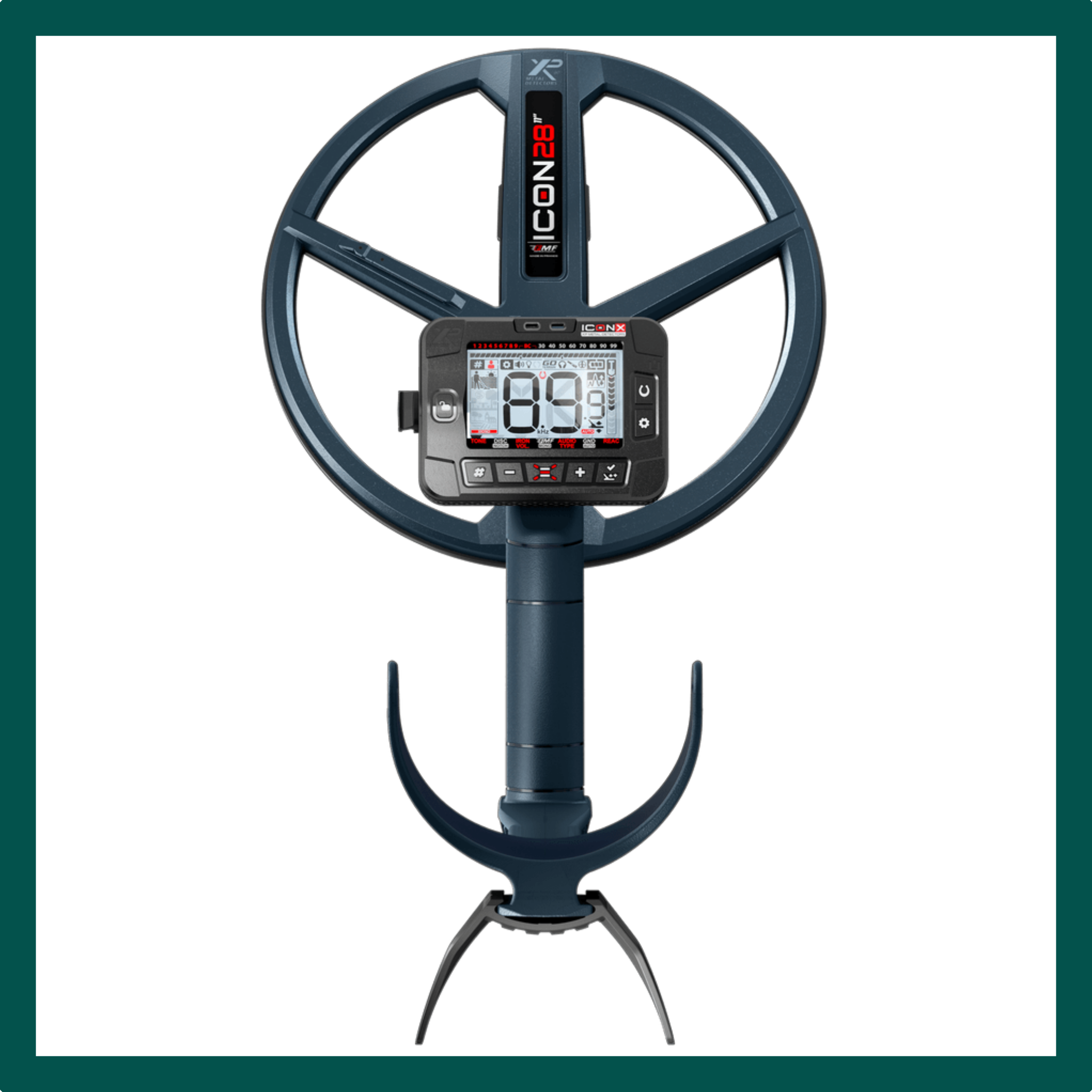 XP ICON-X Metal Detector With No Headphones
