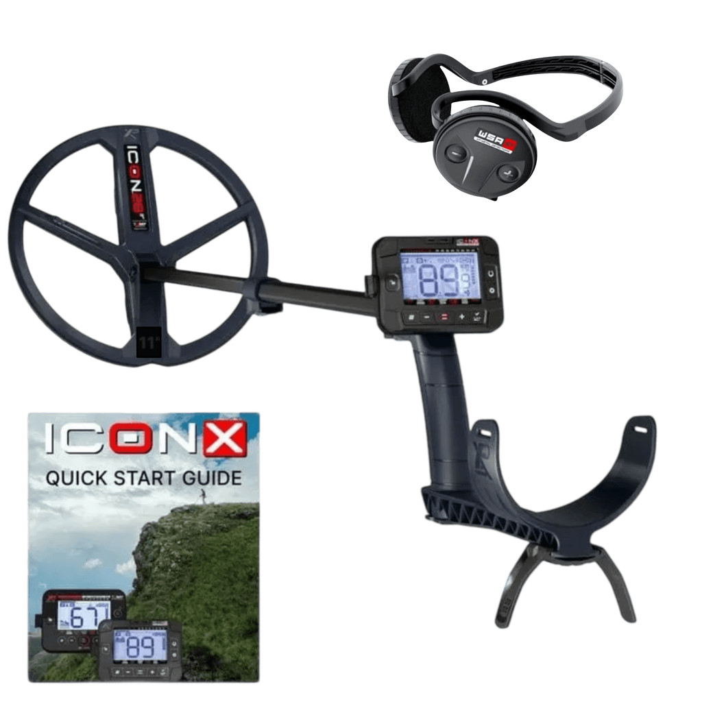 XP ICON-X Metal Detector With Wireless Headphones