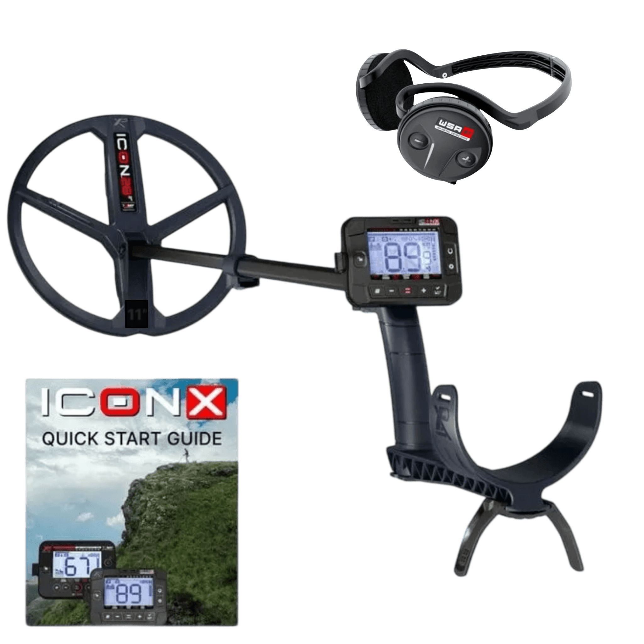 XP ICON-X Metal Detector With Wireless Headphones