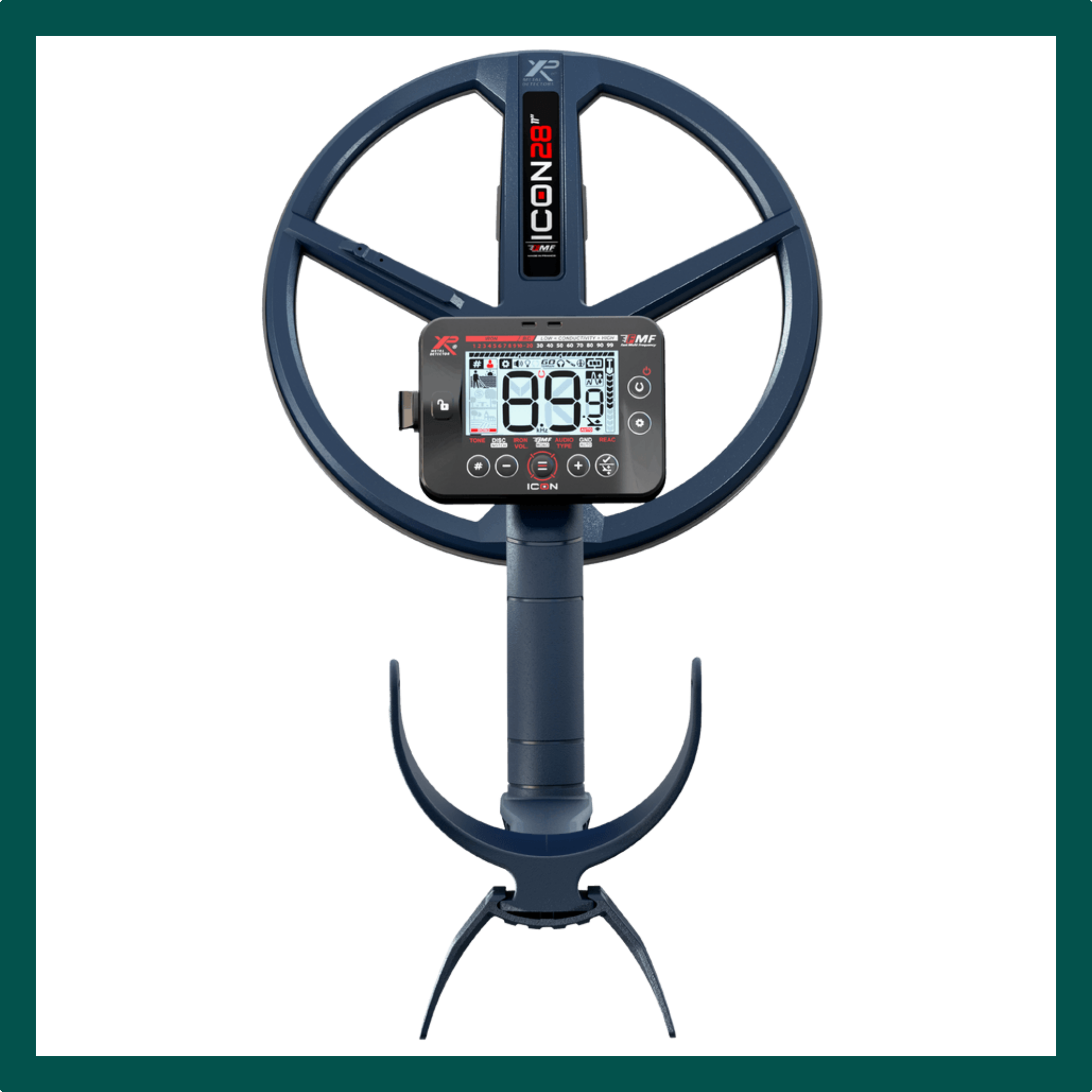 XP ICON Metal Detector With No Headphones