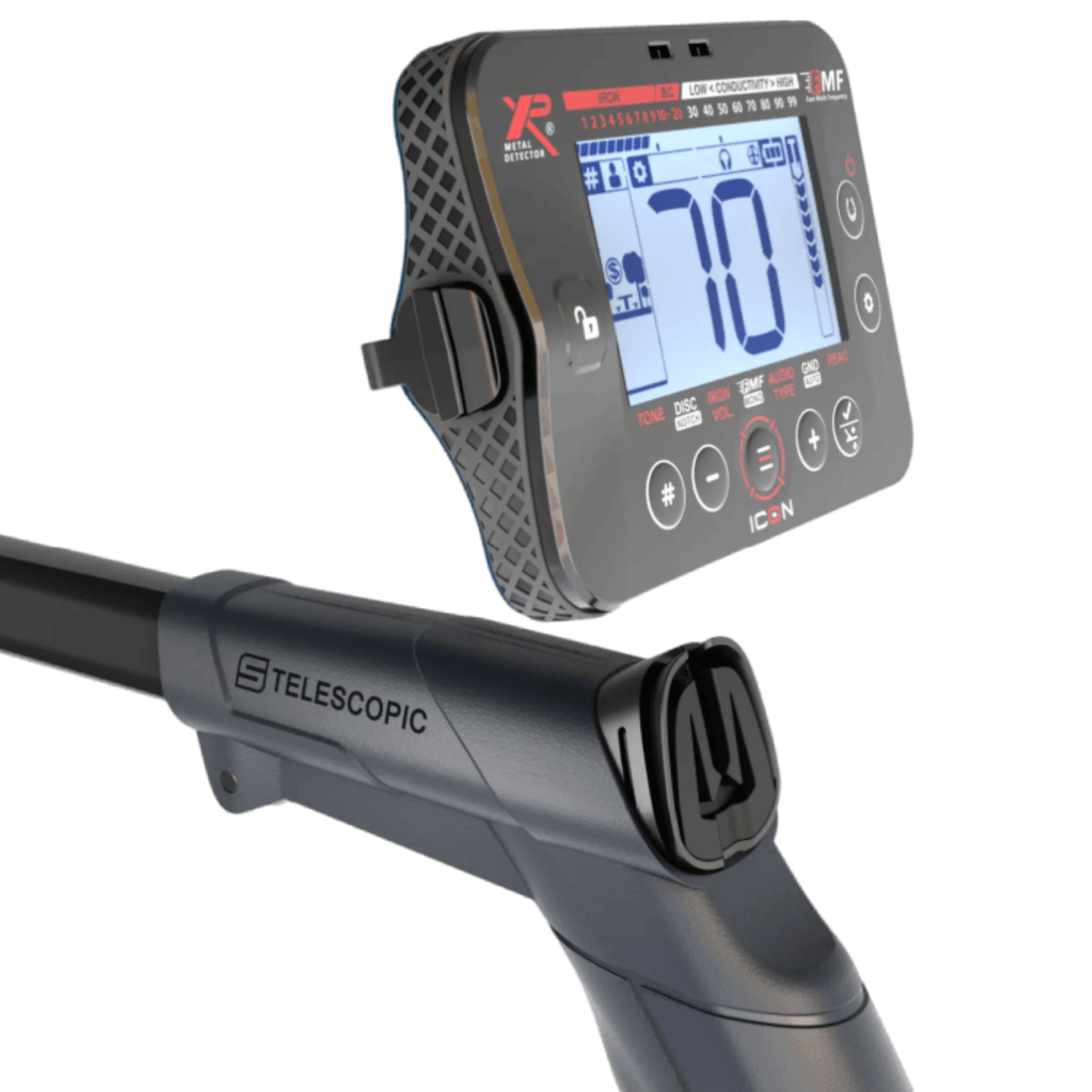 XP ICON Metal Detector With No Headphones