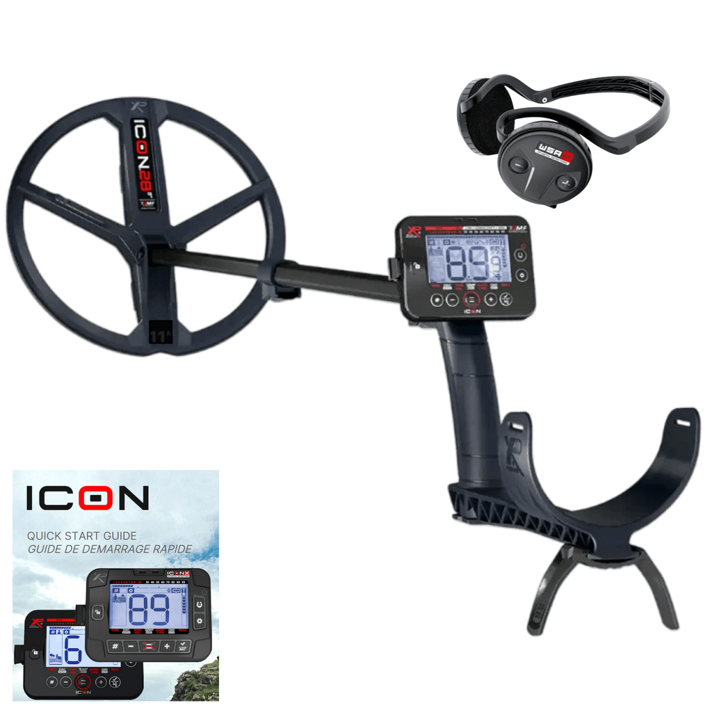 XP ICON Metal Detector With Wireless Headphones