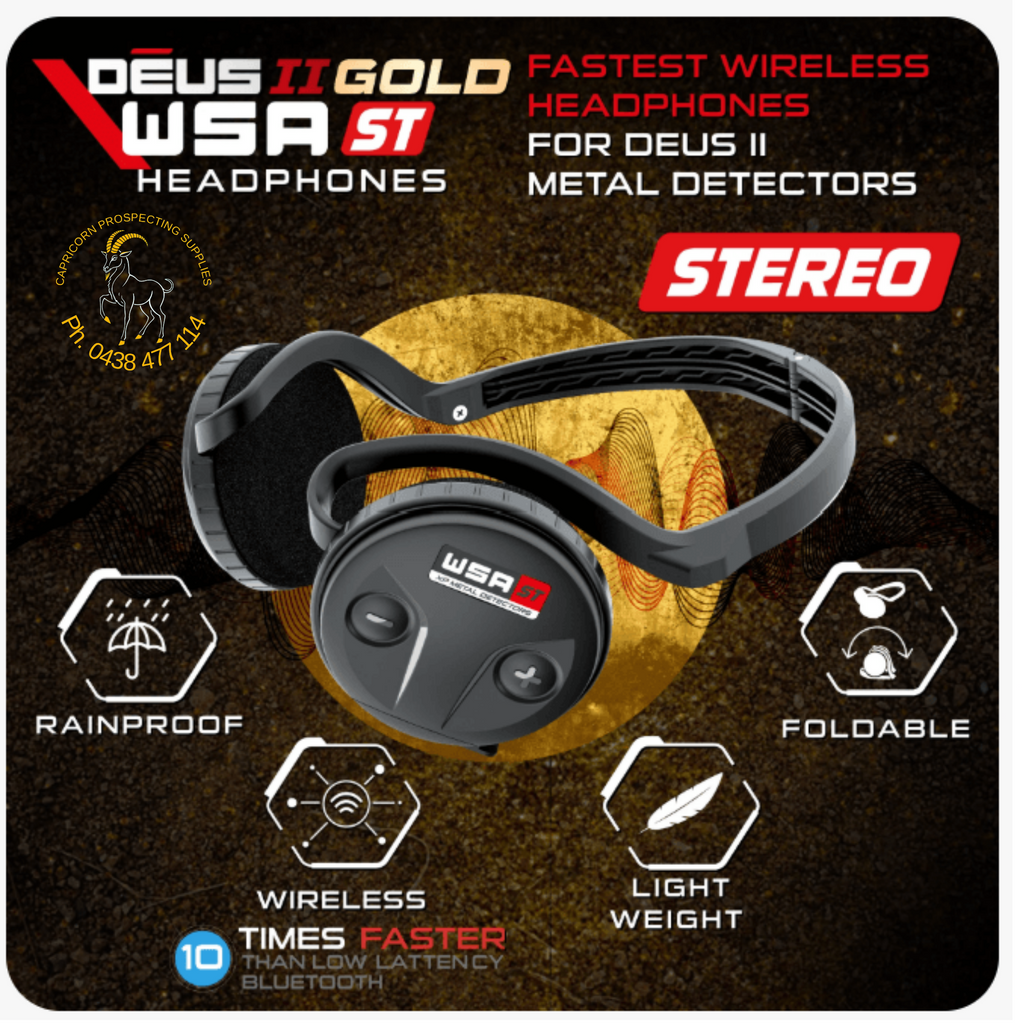 XP DEUS II GOLD (RC, HF2 coil, WSA ST)