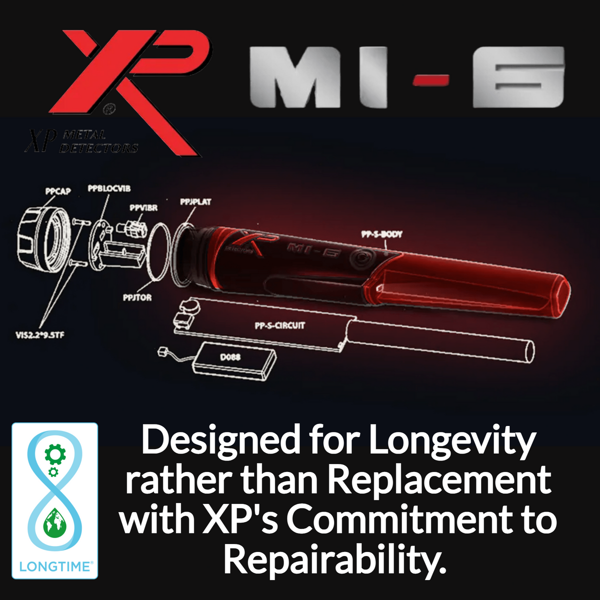 XP MI-6 Wireless Pinpointer